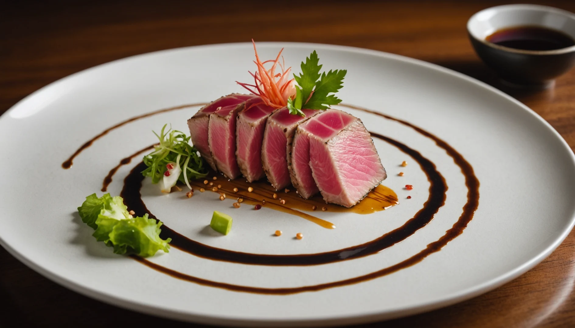 tataki de thon sauce asiatique